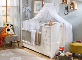 BABY COTTON Детская кровать-трансформер 2 20.24.1016.00 в Алдане - aldan.katalogmebeli.com | фото
