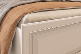 Белла Кровать 1.6 комфорт белый/джелато софт в Алдане - aldan.katalogmebeli.com | фото 4