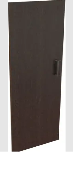 Дверь из ЛДСП к узкому стеллажу К-974. Ф Венге в Алдане - aldan.katalogmebeli.com | фото