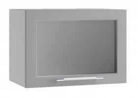 Гарда ПГС 500 шкаф верхний горизонтальный со стеклом Ваниль в Алдане - aldan.katalogmebeli.com | фото