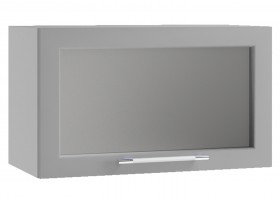 Гарда ПГС 600 шкаф верхний горизонтальный со стеклом Ваниль в Алдане - aldan.katalogmebeli.com | фото