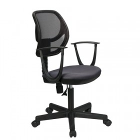 Кресло BRABIX Flip MG-305 (черный, серый) в Алдане - aldan.katalogmebeli.com | фото 3