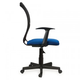 Кресло BRABIX Spring MG-307 (сине-черный) в Алдане - aldan.katalogmebeli.com | фото 2