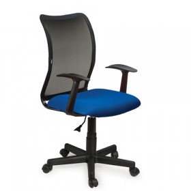Кресло BRABIX Spring MG-307 (сине-черный) в Алдане - aldan.katalogmebeli.com | фото 3