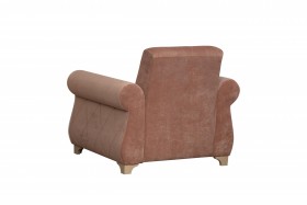 Кресло для отдыха "Порто" (велюр киви корица / микровельвет крем) в Алдане - aldan.katalogmebeli.com | фото 6