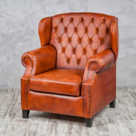 Кресло кожаное Лофт Гранд в Алдане - aldan.katalogmebeli.com | фото 2