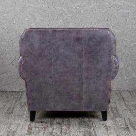 Кресло кожаное Элегант (Фиолетовый) в Алдане - aldan.katalogmebeli.com | фото 7