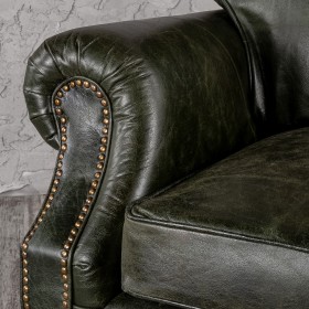 Кресло кожаное Лофт Аристократ (ширина 1070 мм) в Алдане - aldan.katalogmebeli.com | фото 5