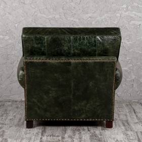 Кресло кожаное Лофт Аристократ (ширина 1070 мм) в Алдане - aldan.katalogmebeli.com | фото 7