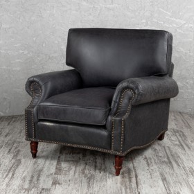 Кресло кожаное Лофт Аристократ в Алдане - aldan.katalogmebeli.com | фото
