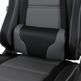 Кресло компьютерное BRABIX GT Racer GM-100 (черный, серое) в Алдане - aldan.katalogmebeli.com | фото 3