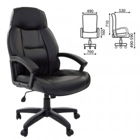 Кресло офисное BRABIX Formula EX-537 (черный) в Алдане - aldan.katalogmebeli.com | фото 1