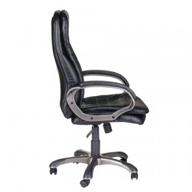 Кресло офисное BRABIX Omega EX-589 (черное) в Алдане - aldan.katalogmebeli.com | фото 2