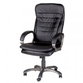Кресло офисное BRABIX Omega EX-589 (черное) в Алдане - aldan.katalogmebeli.com | фото 4