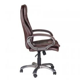Кресло офисное BRABIX Omega EX-589 (коричневое) в Алдане - aldan.katalogmebeli.com | фото 2