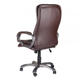 Кресло офисное BRABIX Omega EX-589 (коричневое) в Алдане - aldan.katalogmebeli.com | фото 3