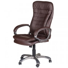 Кресло офисное BRABIX Omega EX-589 (коричневое) в Алдане - aldan.katalogmebeli.com | фото 4