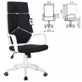 Кресло офисное BRABIX Prime EX-515 (черная ткань) в Алдане - aldan.katalogmebeli.com | фото