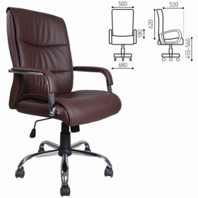 Кресло офисное BRABIX Space EX-508 (коричневый) в Алдане - aldan.katalogmebeli.com | фото 1