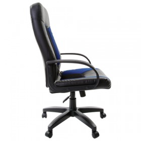 Кресло офисное BRABIX Strike EX-525 (сине-черный) в Алдане - aldan.katalogmebeli.com | фото 2