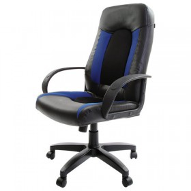 Кресло офисное BRABIX Strike EX-525 (сине-черный) в Алдане - aldan.katalogmebeli.com | фото 5