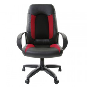 Кресло офисное BRABIX Strike EX-525 (черно-красный) в Алдане - aldan.katalogmebeli.com | фото 2