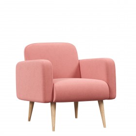 Уилбер ЛД.306010.000 Кресло (Светло-розовый, ткань UNI IDEA 1031) в Алдане - aldan.katalogmebeli.com | фото 2