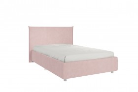 Кровать 1,2 Квест с основанием (Нежно-розовый велюр) в Алдане - aldan.katalogmebeli.com | фото