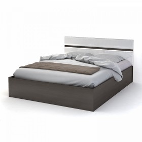 Кровать 1,4м Спальня Вегас (белый глянец) в Алдане - aldan.katalogmebeli.com | фото