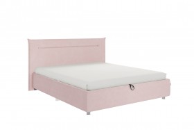 Кровать 1,6 Альба (Нежно-розовый велюр/под-мех) в Алдане - aldan.katalogmebeli.com | фото