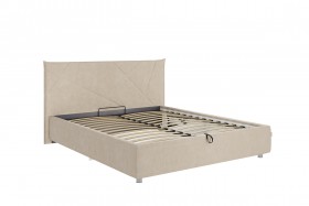 Кровать 1,6 Квест с подъемным механизмом (Топаз велюр) купить в Алдане - aldan.katalogmebeli.com | фото 3