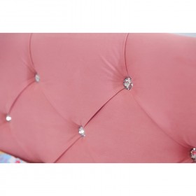 Кровать детская Звездочка Белый/Розовый в Алдане - aldan.katalogmebeli.com | фото 2
