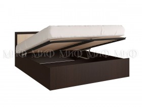 Кровать с подъемным механизмом 1,4 Фиеста (Венге/Дуб беленый) в Алдане - aldan.katalogmebeli.com | фото 2