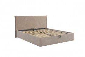 Кровать с подъемным механизмом Лада 160х200 см (графит (велюр)) в Алдане - aldan.katalogmebeli.com | фото 7