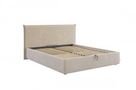 Кровать с подъемным механизмом Лада 160х200 см (графит (велюр)) в Алдане - aldan.katalogmebeli.com | фото 5