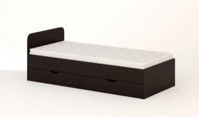 Кровать с ящиками 900 (Венге) в Алдане - aldan.katalogmebeli.com | фото