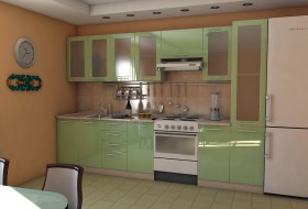 Кухня Максимус-23 3000 мм в Алдане - aldan.katalogmebeli.com | фото