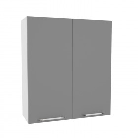 Квадро ВП 800 шкаф верхний высокий (Лунный свет/корпус Серый) в Алдане - aldan.katalogmebeli.com | фото