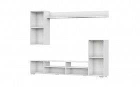 Мебель для гостиной МГС 4 (Белый/Цемент светлый) в Алдане - aldan.katalogmebeli.com | фото 5