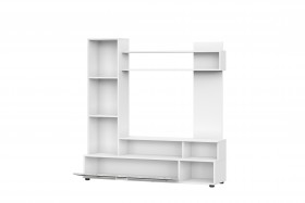 Мебель для гостиной "МГС 9" Белый / Цемент светлый в Алдане - aldan.katalogmebeli.com | фото 3