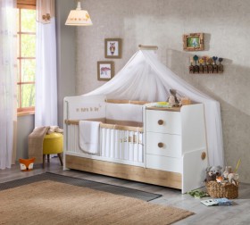 NATURA BABY Детская кровать-трансформер 2 20.31.1016.00 в Алдане - aldan.katalogmebeli.com | фото 1