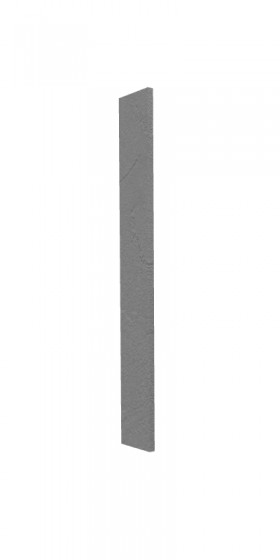 Панель торцевая (для шкафа верхнего торцевого высокого) ВПТ 400 Лофт (Штукатурка серая) в Алдане - aldan.katalogmebeli.com | фото