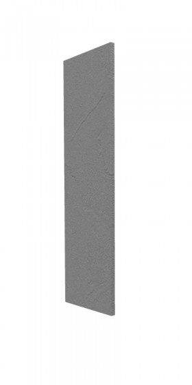 Панель торцевая (для шкафа верхнего высокого) ВП Лофт (Штукатурка серая) в Алдане - aldan.katalogmebeli.com | фото