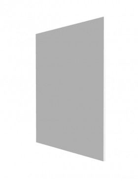 Панель торцевая С Ройс (для шкафов нижних) Белый софт в Алдане - aldan.katalogmebeli.com | фото