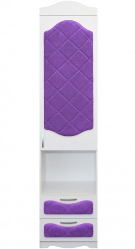 Пенал с ящиками серии Иллюзия 32 Фиолетовый в Алдане - aldan.katalogmebeli.com | фото