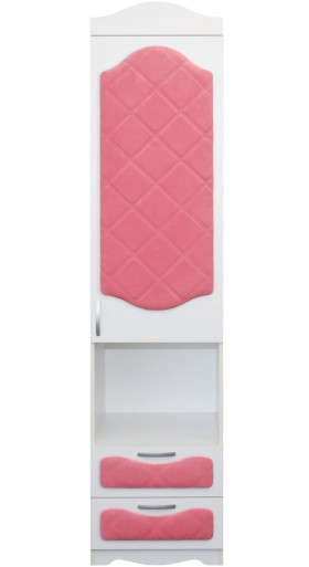 Пенал с ящиками серии Иллюзия 89 Розовый в Алдане - aldan.katalogmebeli.com | фото