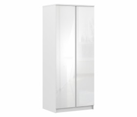 Медея СБ-2309 Шкаф 2 дверный Белый/Белый глянец в Алдане - aldan.katalogmebeli.com | фото