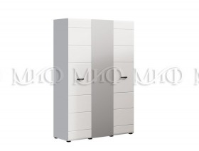 Шкаф 3-х створчатый Нэнси New (Белый/Белый глянец) в Алдане - aldan.katalogmebeli.com | фото