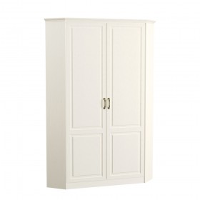 Шкаф для одежды 13.124 Ливерпуль (Белый, ясень ваниль НМ-1012-100 ПВХ) в Алдане - aldan.katalogmebeli.com | фото 1