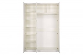 Шкаф для одежды 13.124 Ливерпуль (Белый, ясень ваниль НМ-1012-100 ПВХ) в Алдане - aldan.katalogmebeli.com | фото 7